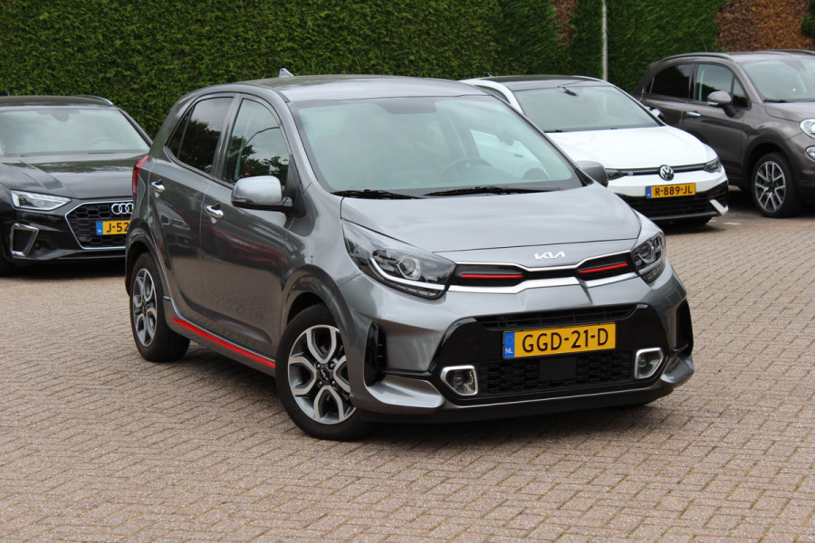 Kia Picanto 1.0 DPi GT-Line / NL Auto! / 1e Eign. / Camera / CarPlay / Keyless / Leder / 15'' / DAB / Cruise Control