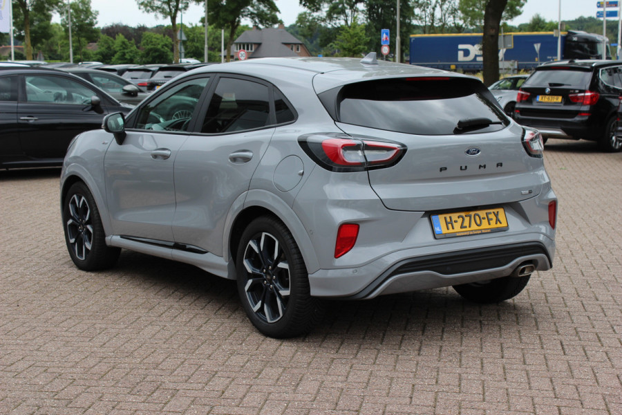 Ford Puma 1.0 EcoBoost Hybrid ST-Line X First Edition / Trekhaak / Camera / B&O / Keyless / CarPlay / Half Leder / 18'' / Stoel+Stuurverwarming / Dodehoek / DAB / ACC