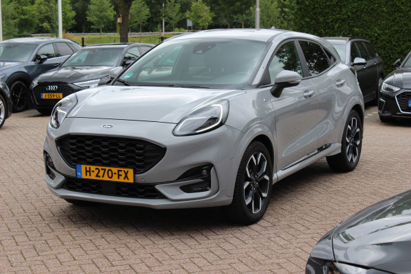 Ford Puma 1.0 EcoBoost Hybrid ST-Line X First Edition / Trekhaak / Camera / B&O / Keyless / CarPlay / Half Leder / 18'' / Stoel+Stuurverwarming / Dodehoek / DAB / ACC