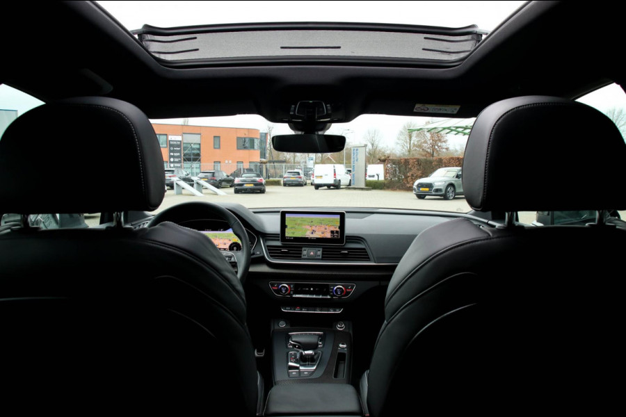 Audi Q5 2.0 TFSI Quattro Pro Line S S-Line 252pk Automaat! 1e Eig|NL|DLR|Panoramadak|Virtual Cockpit|LED Matrix|Black|22|Trekhaak