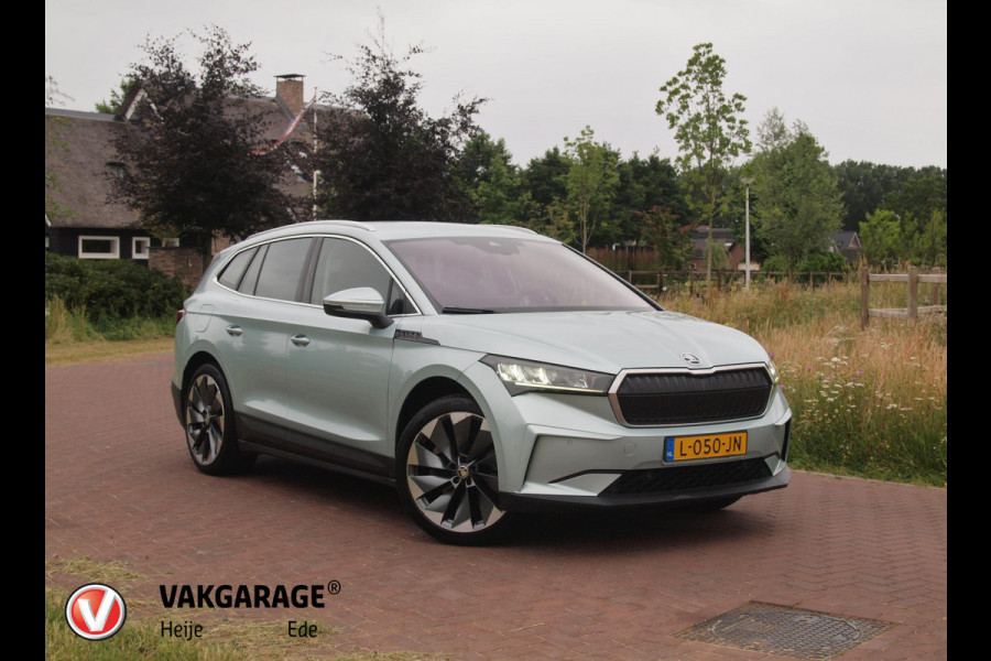 Škoda ENYAQ iV 80 | SOH 90% | Camera | Trekhaak | Sfeerverlichting | ACC | Apple Carplay | NL-Auto |