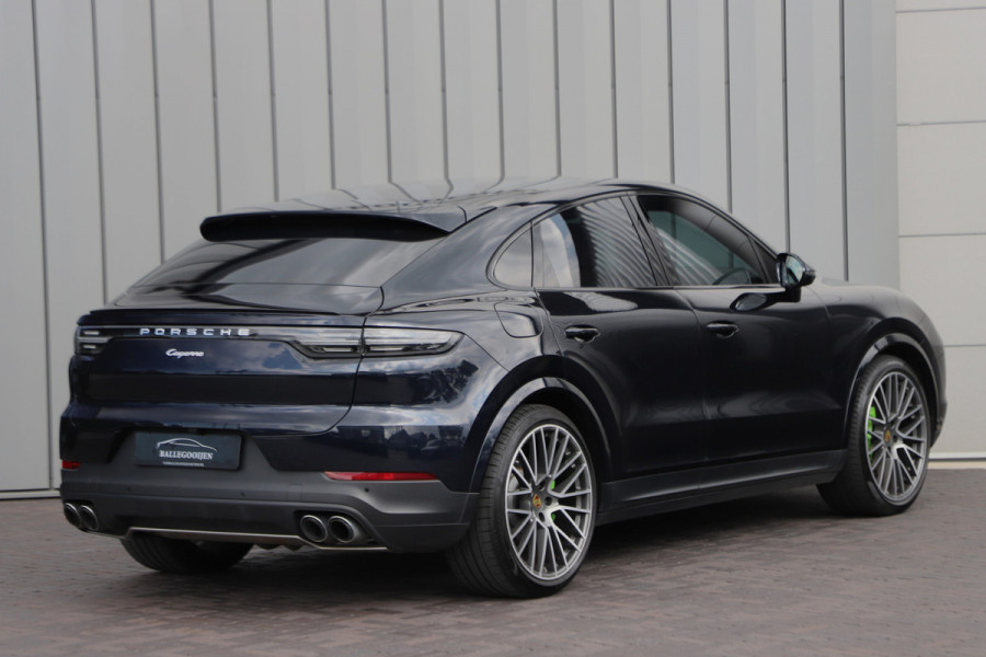 Porsche Cayenne Coupé 3.0 E-Hybrid | 462PK | Luchtvering | 4W-Sturing | Head-up | Keyless-go | Matrix-led | Bose | 14-Weg Comfortstoelen | Sfeerverlic