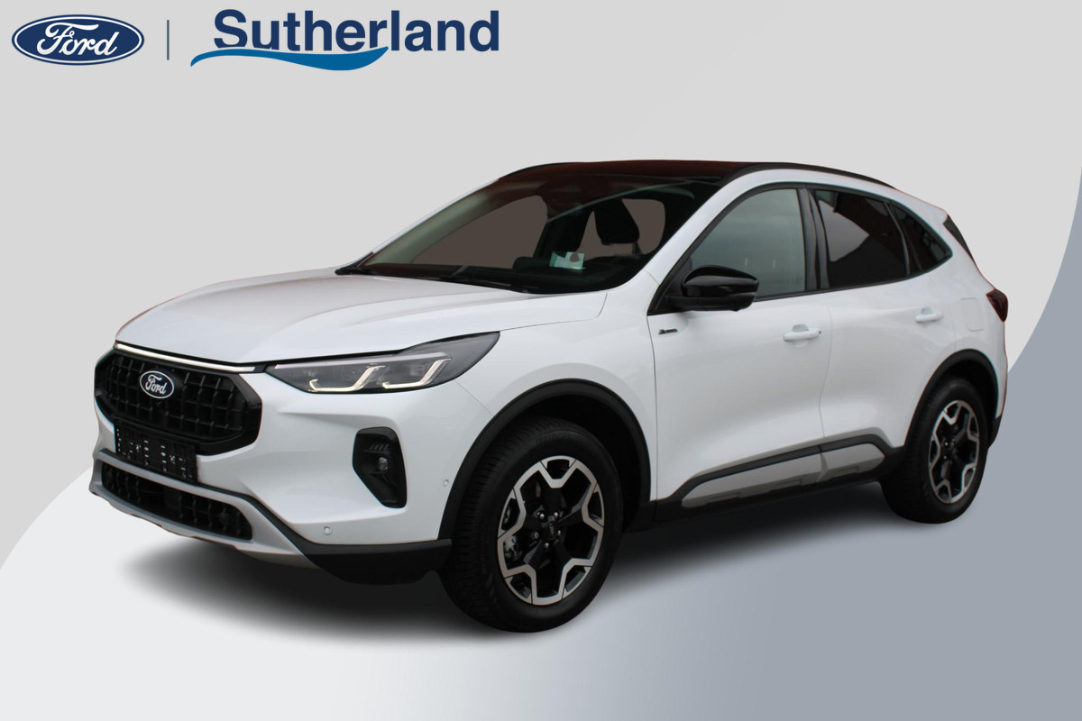 Ford Kuga 2.5 FHEV Active X 190pk | Driver Assistance Pack | 4WD | Technology Pack | 2.100kg Trekgewicht | Winterpack | Panoramadak | All Weather Banden | Geen stekker nodig