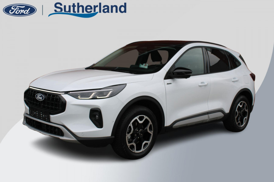 Ford Kuga 2.5 FHEV Active X 190pk | Driver Assistance Pack | 4WD | Technology Pack | 2.100kg Trekgewicht | Winterpack | Panoramadak | All Weather Banden | Geen stekker nodig