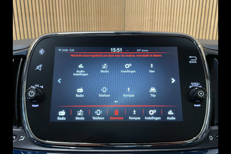 Fiat 500 1.2|69 PK|4-CILINDER|TREKHAAK|PANORAMADAK|CRUISE+CLIMATE CONTROL|ELEK.RAMEN+SPIEGELS|LMV|NAP|NL-AUTO|NETTE AUTO|