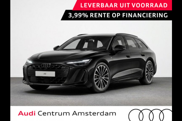 Audi A6 Avant Avant S edition e-hybrid 299 pk | Elektrisch instelbare voorstoelen | S-interieur sportstoelen zwart leder -kunstleder | Exterieurpakket zwart | Tech plus |