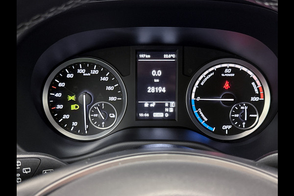 Mercedes-Benz eVito eVito Lang 66 kWh DC 266km WLTP Snelladen Dubbele cabine Led Schuifdeur L+R Navigatie Cruise control