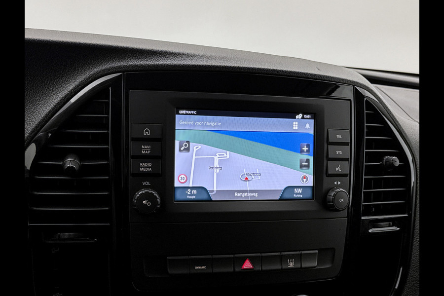 Mercedes-Benz eVito eVito Lang 66 kWh DC 266km WLTP Snelladen Dubbele cabine Led Schuifdeur L+R Navigatie Cruise control