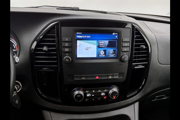 Mercedes-Benz eVito eVito Lang 66 kWh DC 266km WLTP Snelladen Dubbele cabine Led Schuifdeur L+R Navigatie Cruise control