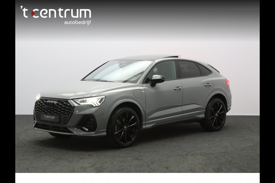 Audi Q3 Sportback 45 TFSI e 245 PK S-Line Edition, Nardo-Grijs, Panoramadak, Carplay, 360 Camera, Memory