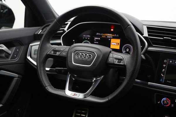 Audi Q3 Sportback 45 TFSI e 245 PK S-Line Edition, Nardo-Grijs, Panoramadak, Carplay, 360 Camera, Memory