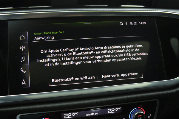 Audi Q3 Sportback 45 TFSI e 245 PK S-Line Edition, Nardo-Grijs, Panoramadak, Carplay, 360 Camera, Memory