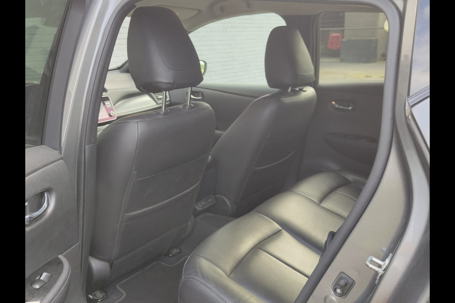 Nissan Leaf e+ N-Connecta 62kWh Adap.Cruise Warmtepomp Leder+Verwarmd 360°Camera Ecc Stuurverwarming Navi Apple Carplay/Android Auto Lmv Privacy Glas Isofix DAB Bluetooth Led Dodehoekdetectie 1e Eigenaar Origineel Nederlandse Auto