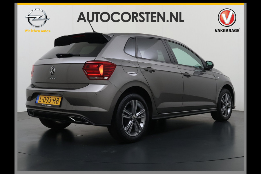 Volkswagen Polo 1.0TSI 96PK 5Drs R-Line Edition Adap.Cruise Navi Apple Carplay Android Auto Climate Control Cruise Control Pdc DAB Bluetooth Isofix Lmv Privacy Glas Led Origineel Nederlandse Auto Dealeronderhouden