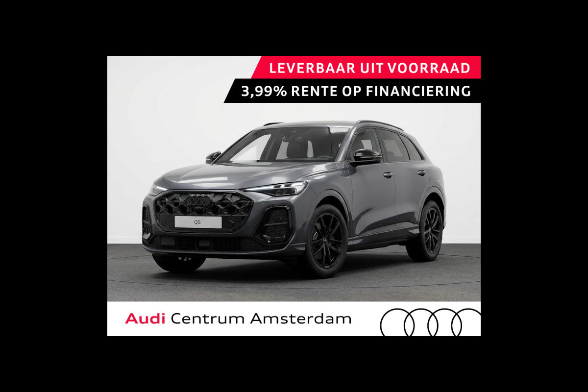 Audi Q5 S edition e-hybrid 299 pk | Techniekpakket plus | Panorama-glasdak | Optiekpakket zwart-glanzend | MMI bijrijdersdisplay |