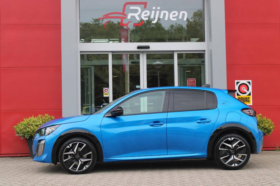 Peugeot 208 1.2 Hybrid 145PK AUTOMAAT GT | CAMERA VOOR + ACHTER | NAVIGATIE | DRAADLOZE APPLE CARPLAY/ANDROID AUTO | FULL LED KOPLAMPEN | LICHTMETALEN VELGEN 17" | DODEHOEK DETECTIE | DRAADLOZE TELEFOONLADER | KEYLESS ENTRY/START | DAB+ RADIO | ADAPTIVE CRUISE CONTROL | CLIMATE CONTROL |