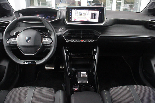 Peugeot 208 1.2 Hybrid 145PK AUTOMAAT GT | CAMERA VOOR + ACHTER | NAVIGATIE | DRAADLOZE APPLE CARPLAY/ANDROID AUTO | FULL LED KOPLAMPEN | LICHTMETALEN VELGEN 17" | DODEHOEK DETECTIE | DRAADLOZE TELEFOONLADER | KEYLESS ENTRY/START | DAB+ RADIO | ADAPTIVE CRUISE CONTROL | CLIMATE CONTROL |