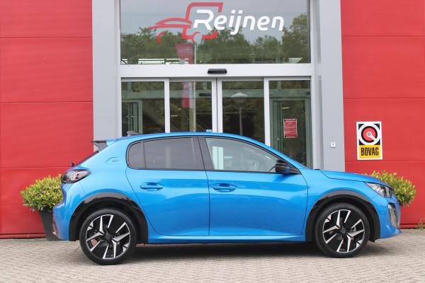 Peugeot 208 1.2 Hybrid 145PK AUTOMAAT GT | CAMERA VOOR + ACHTER | NAVIGATIE | DRAADLOZE APPLE CARPLAY/ANDROID AUTO | FULL LED KOPLAMPEN | LICHTMETALEN VELGEN 17" | DODEHOEK DETECTIE | DRAADLOZE TELEFOONLADER | KEYLESS ENTRY/START | DAB+ RADIO | ADAPTIVE CRUISE CONTROL | CLIMATE CONTROL |