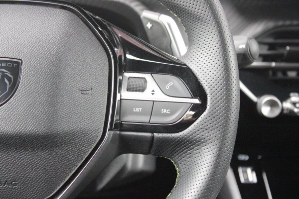 Peugeot 208 1.2 Hybrid 145PK AUTOMAAT GT | CAMERA VOOR + ACHTER | NAVIGATIE | DRAADLOZE APPLE CARPLAY/ANDROID AUTO | FULL LED KOPLAMPEN | LICHTMETALEN VELGEN 17" | DODEHOEK DETECTIE | DRAADLOZE TELEFOONLADER | KEYLESS ENTRY/START | DAB+ RADIO | ADAPTIVE CRUISE CONTROL | CLIMATE CONTROL |