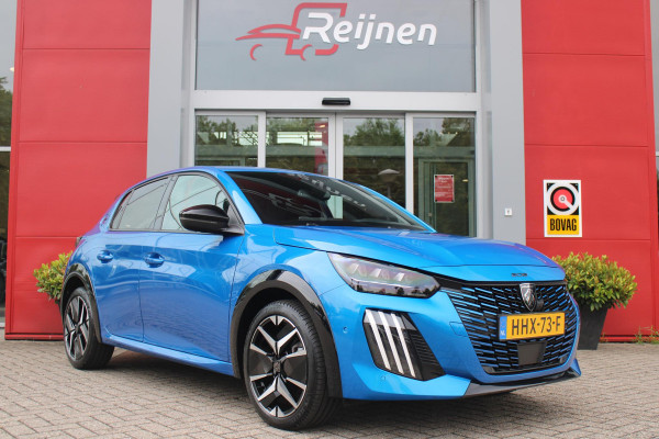 Peugeot 208 1.2 Hybrid 145PK AUTOMAAT GT | CAMERA VOOR + ACHTER | NAVIGATIE | DRAADLOZE APPLE CARPLAY/ANDROID AUTO | FULL LED KOPLAMPEN | LICHTMETALEN VELGEN 17" | DODEHOEK DETECTIE | DRAADLOZE TELEFOONLADER | KEYLESS ENTRY/START | DAB+ RADIO | ADAPTIVE CRUISE CONTROL | CLIMATE CONTROL |