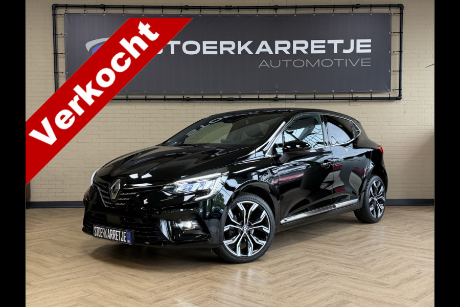 Renault Clio 1.0 TCe 92pk Aut | Intens | Groot Navi | Bose | 17" | Dode hoek | 360 | Stoel & Stuur verwarming | Volledig Renault Dealer onderhouden!