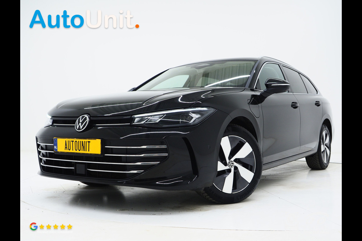 Volkswagen Passat Variant 1.5 eHybrid 204PK | Leder/Alcantara | Massage | Stoelkoeling | Trekhaak | HUD | 360 | Keyless