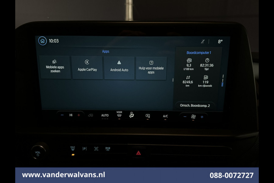 Ford Transit Custom 2.0 TDCI L1H1 Euro6 Airco | Camera | LED | Apple Carplay | Cruisecontrol Android Auto, Verwarmde voorruit, Parkeersensoren, Bijrijdersbank