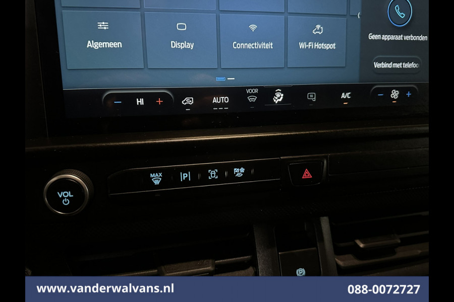 Ford Transit Custom 2.0 TDCI 136pk L2H1 Euro6 Airco | Camera | LED | Apple Carplay | Cruisecontrol Android Auto, Verwarmde voorruit, Parkeersensoren, Bijrijdersbank, 2740kg trekvermogen