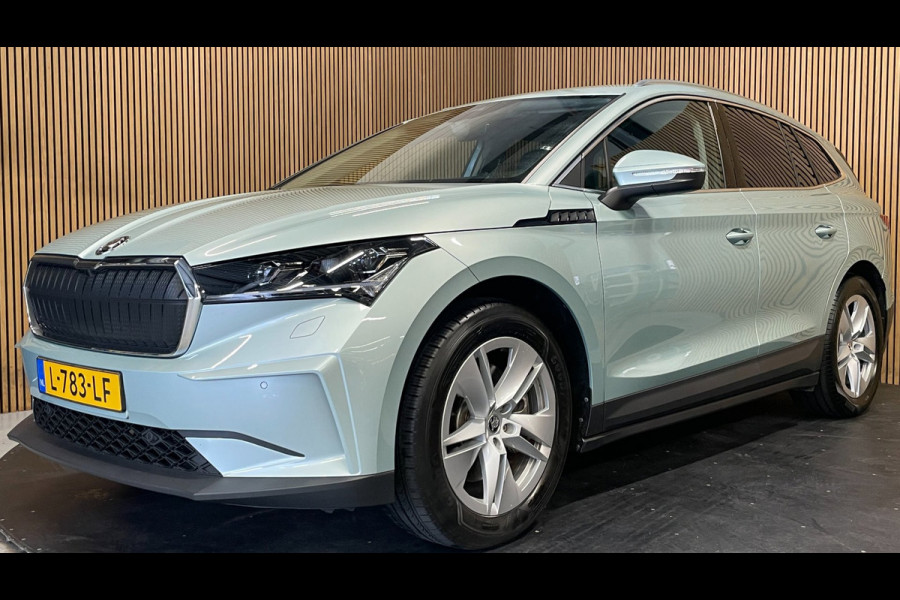 Škoda ENYAQ iV 80|88% SOH|GROTE ACCU|ACC|1/2 LEDER|STUURVERWARMING|ANDROID/APPLE CARPLAY|CAMERA|NAVI|NAP|NL-AUTO|INCL. BTW|1e EIG|
