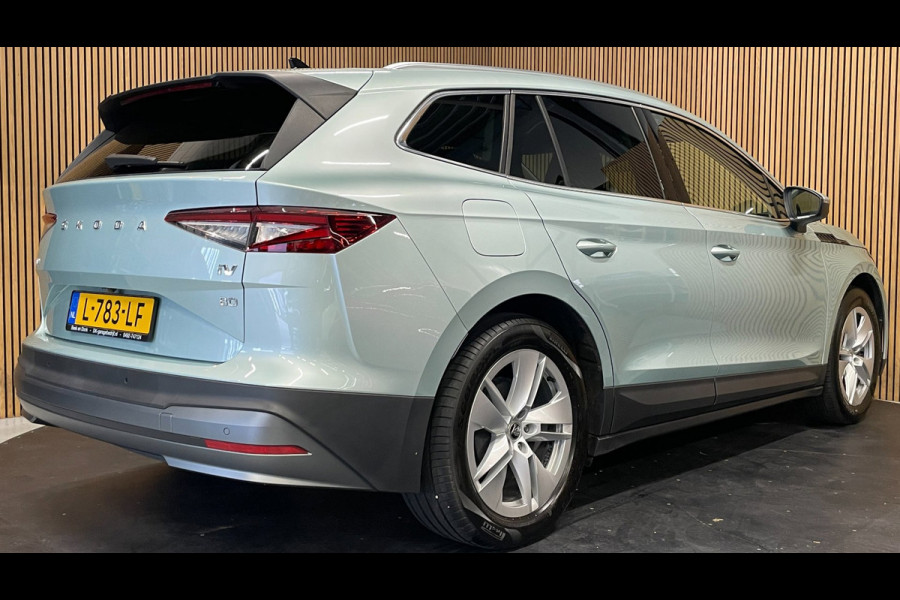 Škoda ENYAQ iV 80|88% SOH|GROTE ACCU|ACC|1/2 LEDER|STUURVERWARMING|ANDROID/APPLE CARPLAY|CAMERA|NAVI|NAP|NL-AUTO|INCL. BTW|1e EIG|