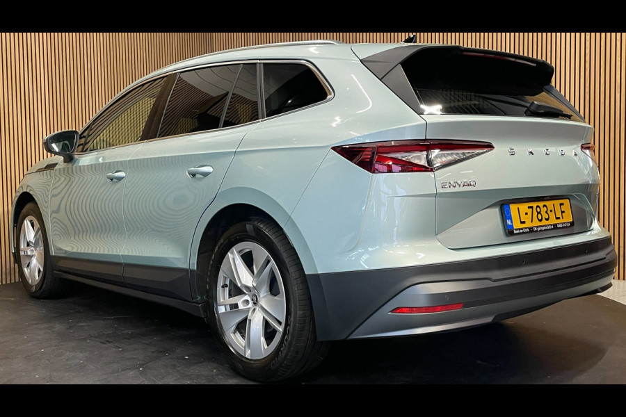 Škoda ENYAQ iV 80|88% SOH|GROTE ACCU|ACC|1/2 LEDER|STUURVERWARMING|ANDROID/APPLE CARPLAY|CAMERA|NAVI|NAP|NL-AUTO|INCL. BTW|1e EIG|