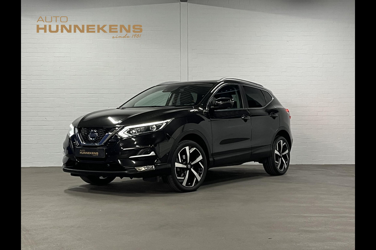 Nissan QASHQAI 1.3 DIG-T Tekna Trekhaak | Panorama dak | Adapt. cruise control | Stoelverwarming | Camera | Navigatie | Carplay | 360 camera