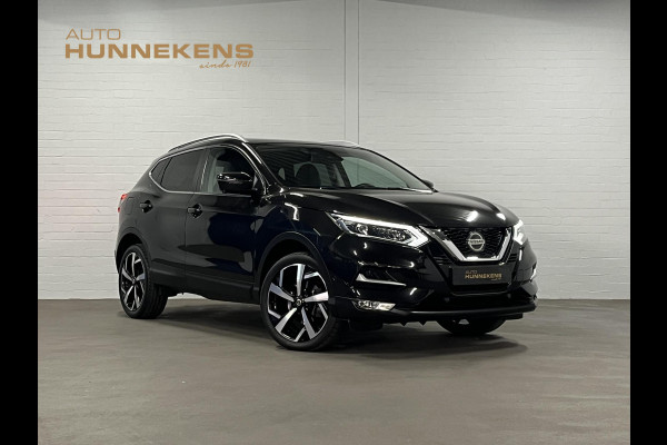 Nissan QASHQAI 1.3 DIG-T Tekna Trekhaak | Panorama dak | Adapt. cruise control | Stoelverwarming | Camera | Navigatie | Carplay | 360 camera