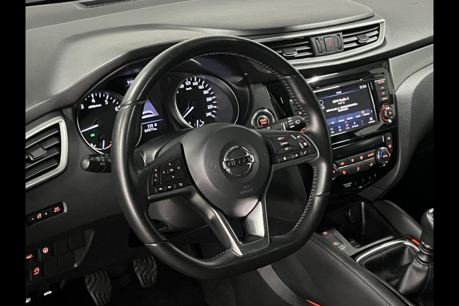 Nissan QASHQAI 1.3 DIG-T Tekna Trekhaak | Panorama dak | Adapt. cruise control | Stoelverwarming | Camera | Navigatie | Carplay | 360 camera