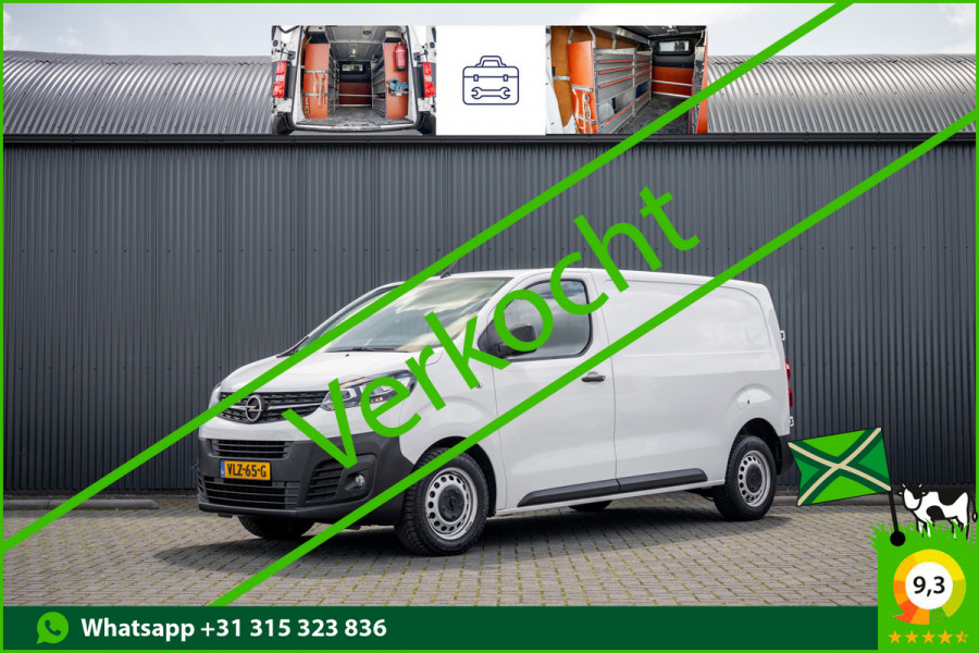 Opel Vivaro 2.0 L2H1 125PK | Bedrijfswageninrichting | Cruise | Carplay | Camera | Airco | PDC | Trekhaak