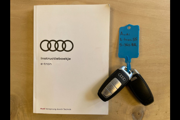 Audi e-tron 55 Quattro Advanced Edition Plus 95 kWh|95%SOH|ACC|LEDER|CAMERA|CARPLAY|STOELVERW.|MEMORY|NAP|NL-AUTO|INCL.BTW|1 EIG.|