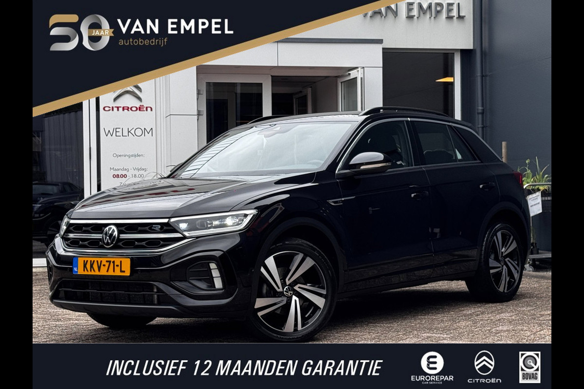 Volkswagen T-Roc 1.5 TSI R-Line | 150 PK | Trekhaak | IQ-Light | Camera | Stoelverwarming | Beats | PDC Rondom |
