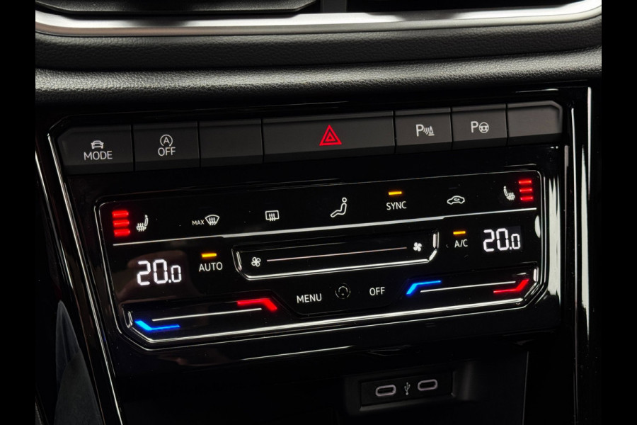 Volkswagen T-Roc 1.5 TSI R-Line | 150 PK | Trekhaak | IQ-Light | Camera | Stoelverwarming | Beats | PDC Rondom |