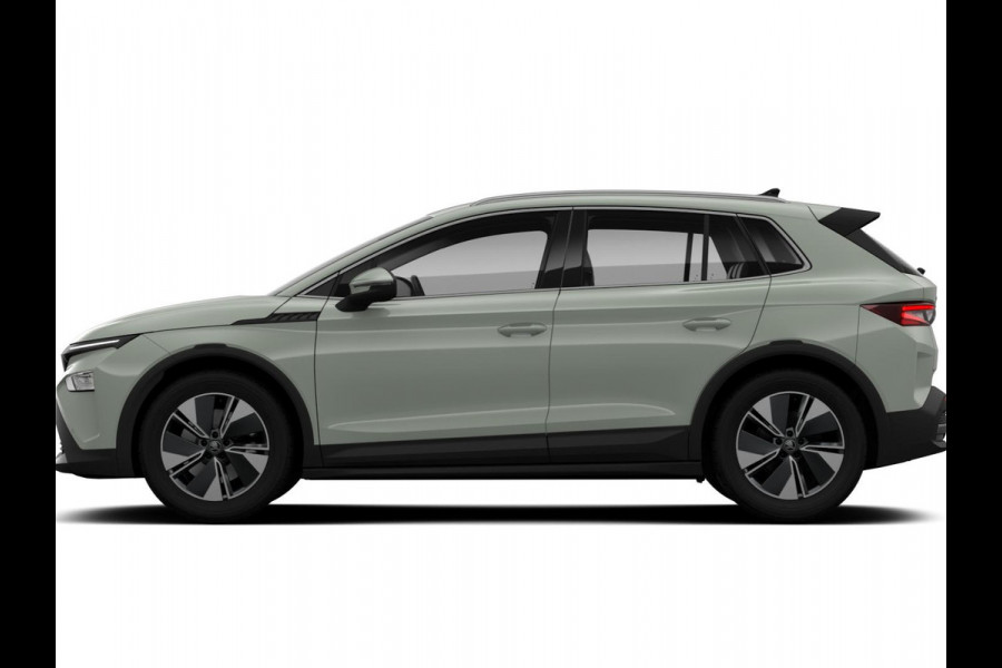 Škoda Elroq 60 Tour Edition | Timiano Green | 19'' Antraciet Regulus Velgen| Android Infotainment + Navigatie | Verwarmbaar Stuurwiel + Voorstoelen | Parkeersens V+A + Achteruitrijcamera | Adaptieve Cruise Control | Blind Spot Assist