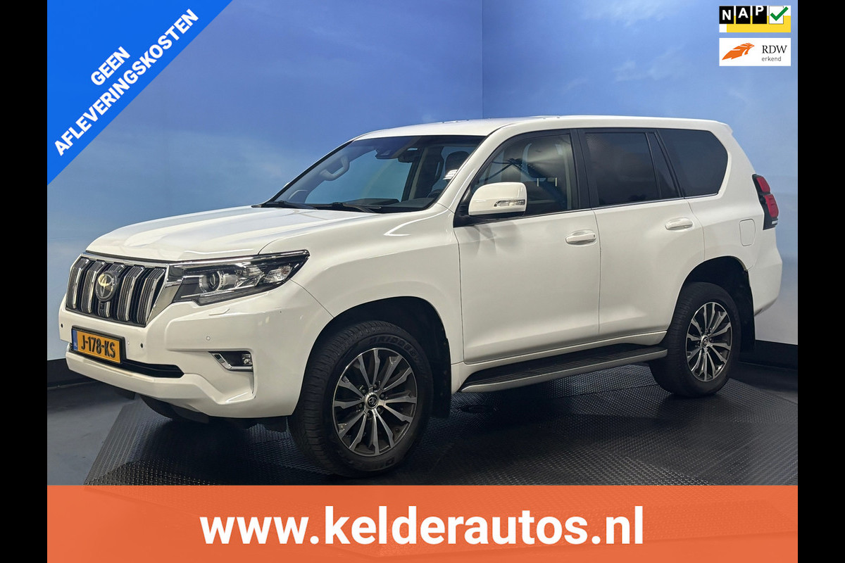 Toyota Land Cruiser 2.8 D-4D Professional 5p. Camera, Stoel koeling/Verwarming, Leder,