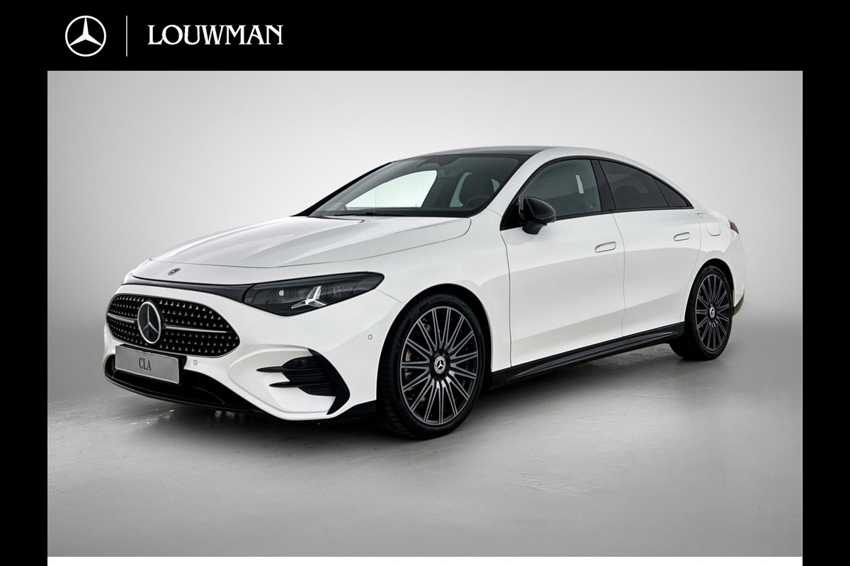 Mercedes-Benz CLA-Klasse 200 Business Solution AMG | Premium Plus pakket | Winterpakket | Nightpakket | Rijassistentiepakket | Sportstoelen | URBAN GUARD | 	Burmester 3D Surround Sound | Vast panoramadak |