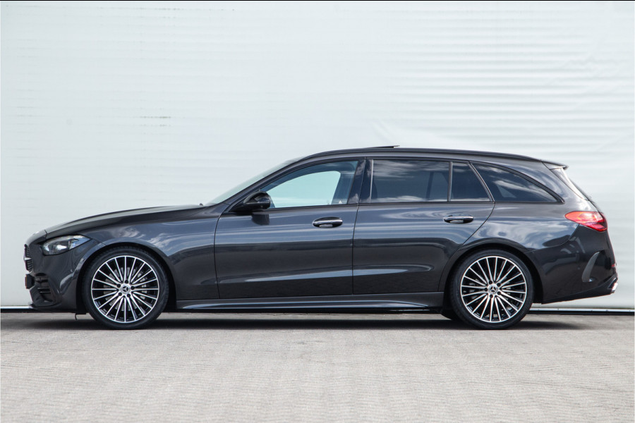 Mercedes-Benz C-Klasse Estate 200 AMG Premium, Nightpack, Pano, Trekhaak Nw Model