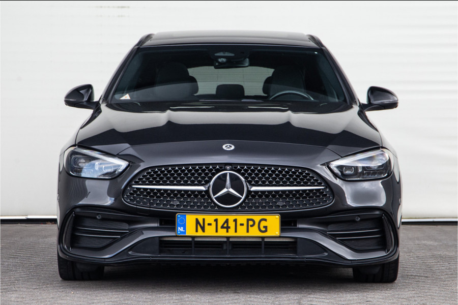 Mercedes-Benz C-Klasse Estate 200 AMG Premium, Nightpack, Pano, Trekhaak Nw Model