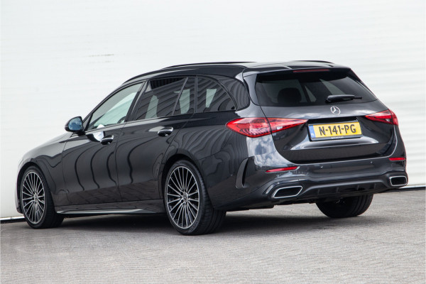 Mercedes-Benz C-Klasse Estate 200 AMG Premium, Nightpack, Pano, Trekhaak Nw Model