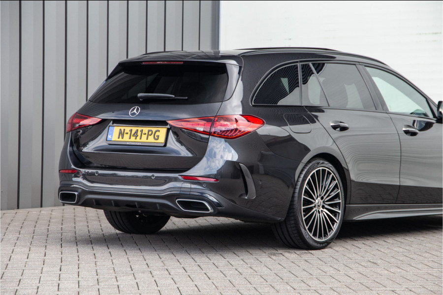 Mercedes-Benz C-Klasse Estate 200 AMG Premium, Nightpack, Pano, Trekhaak Nw Model