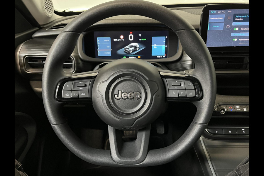 Jeep Avenger Longitude 54 kWh Navigatie Apple Carplay/ Android Auto Parkeersensor achter Cruise Control Stoelverwarming Full LED Virtual Cockpit Climate Control