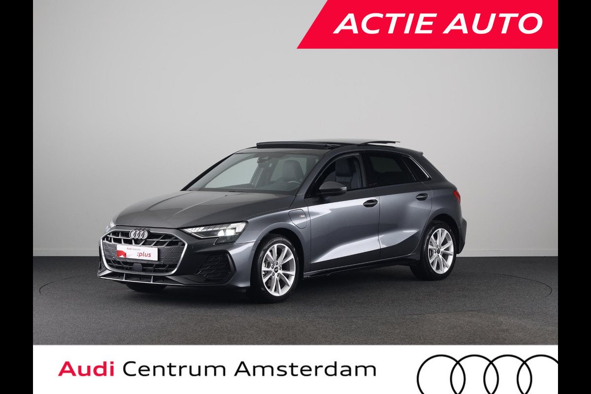 Audi A3 Sportback 40 TFSI e S edition 204 pk S-tronic | Verlengde garantie | Navigatie | Panoramadak | Parkeersensoren (Park assist) | Achteruitrijcamera | S-Line |