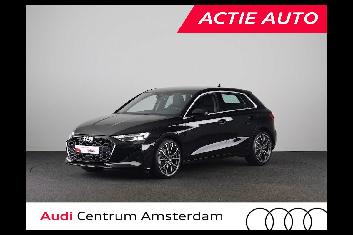 Audi A3 Sportback 40 TFSI e Advanced edition 204 pk S-tronic | Privé lease vanaf 655,- per maand | Verlengde garantie | Navigatie | Parkeersensoren (Park assist) | Achteruitrijcamera | Adaptieve cruise control | Stoelverwarming |