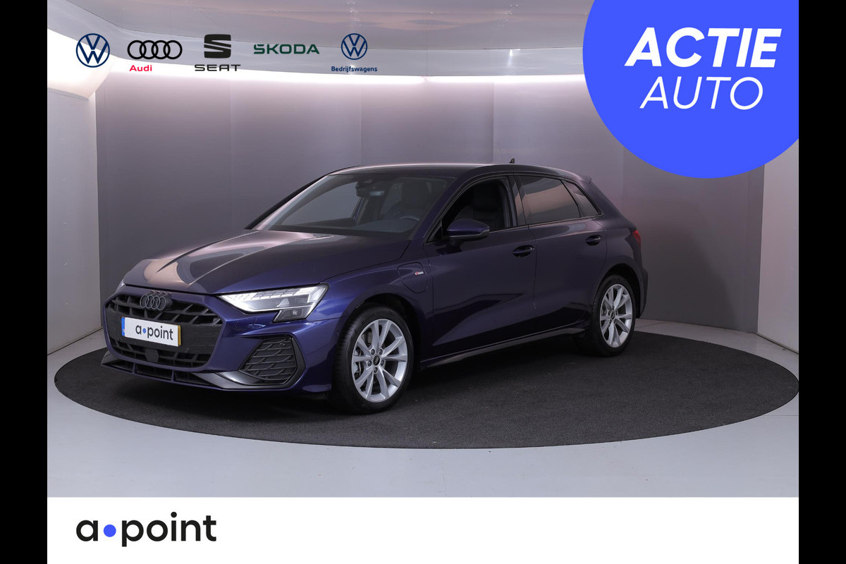 Audi A3 Sportback 40 TFSI e S edition 204 pk S-tronic | Verlengde garantie | Navigatie | Parkeersensoren (Park assist) | Achteruitrijcamera | Stoelverwarming | S-Line |