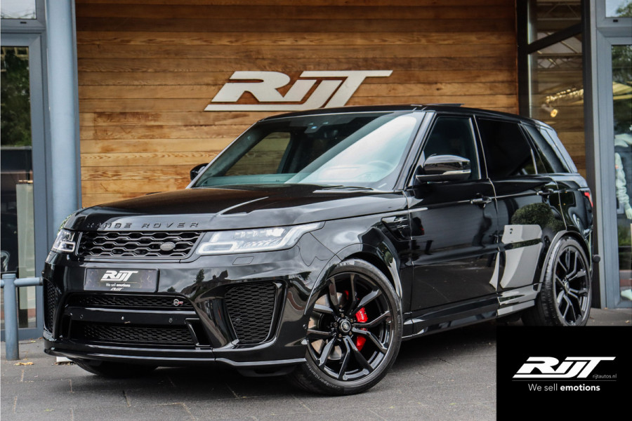 Land Rover Range Rover Sport 5.0 V8 SC SVR **Glascoating/Koelkast/Schaalstoelen/Carbon/Pano/Alcantara**